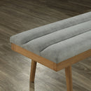 [ Paul Bench in Grey/Washed Grey Legs ] - Custom Furniture Manufacturer Brampton, Toronto, Vaughan, Mississauga, Ontario, Oakville, Hamilton