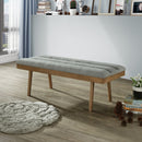 [ Paul Bench in Grey/Washed Grey Legs ] - Custom Furniture Manufacturer Brampton, Toronto, Vaughan, Mississauga, Ontario, Oakville, Hamilton