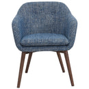 [ Pinto Accent & Dining Chair in Blue Blend ] - Custom Furniture Manufacturer Brampton, Toronto, Vaughan, Mississauga, Ontario, Oakville, Hamilton