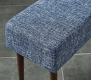[ Pinto Bench in Blue Blend ] - Custom Furniture Manufacturer Brampton, Toronto, Vaughan, Mississauga, Ontario, Oakville, Hamilton