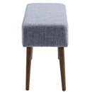 [ Pinto Bench in Grey Blend ] - Custom Furniture Manufacturer Brampton, Toronto, Vaughan, Mississauga, Ontario, Oakville, Hamilton