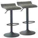 [ Pluto Air Lift Stool, set of 2, in Grey ] - Custom Furniture Manufacturer Brampton, Toronto, Vaughan, Mississauga, Ontario, Oakville, Hamilton