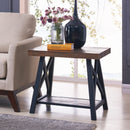 [ Port Accent Table in Rustic Oak ] - Custom Furniture Manufacturer Brampton, Toronto, Vaughan, Mississauga, Ontario, Oakville, Hamilton