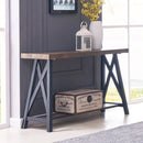 [ Port Console Table in Rustic Oak ] - Custom Furniture Manufacturer Brampton, Toronto, Vaughan, Mississauga, Ontario, Oakville, Hamilton