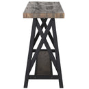 [ Port Console Table in Rustic Oak ] - Custom Furniture Manufacturer Brampton, Toronto, Vaughan, Mississauga, Ontario, Oakville, Hamilton