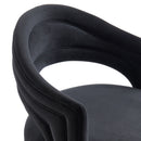 [ Quinn Accent Chair in Black & Gold ] - Custom Furniture Manufacturer Brampton, Toronto, Vaughan, Mississauga, Ontario, Oakville, Hamilton