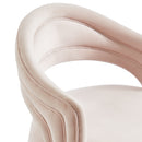 [ Quinn Accent Chair in Blush & Gold ] - Custom Furniture Manufacturer Brampton, Toronto, Vaughan, Mississauga, Ontario, Oakville, Hamilton