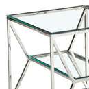 [ Ragor Accent Table in Silver ] - Custom Furniture Manufacturer Brampton, Toronto, Vaughan, Mississauga, Ontario, Oakville, Hamilton