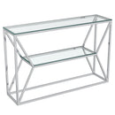 [ Ragor Console Table in Silver ] - Custom Furniture Manufacturer Brampton, Toronto, Vaughan, Mississauga, Ontario, Oakville, Hamilton