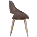 [ Rano Accent & Dining Chair in Brown ] - Custom Furniture Manufacturer Brampton, Toronto, Vaughan, Mississauga, Ontario, Oakville, Hamilton