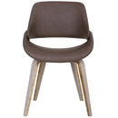 [ Rano Accent & Dining Chair in Brown ] - Custom Furniture Manufacturer Brampton, Toronto, Vaughan, Mississauga, Ontario, Oakville, Hamilton