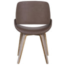 [ Rano Accent & Dining Chair in Brown ] - Custom Furniture Manufacturer Brampton, Toronto, Vaughan, Mississauga, Ontario, Oakville, Hamilton