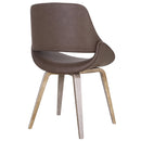 [ Rano Accent & Dining Chair in Brown ] - Custom Furniture Manufacturer Brampton, Toronto, Vaughan, Mississauga, Ontario, Oakville, Hamilton