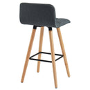 [ Revon 26'' Counter Stool, set of 2, in Charcoal ] - Custom Furniture Manufacturer Brampton, Toronto, Vaughan, Mississauga, Ontario, Oakville, Hamilton