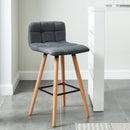 [ Revon 26'' Counter Stool, set of 2, in Charcoal ] - Custom Furniture Manufacturer Brampton, Toronto, Vaughan, Mississauga, Ontario, Oakville, Hamilton