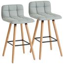 [ Revon 26'' Counter Stool, set of 2, in Grey ] - Custom Furniture Manufacturer Brampton, Toronto, Vaughan, Mississauga, Ontario, Oakville, Hamilton