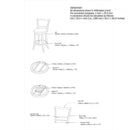[ Ron 26'' Counter Stool, set of 2, in Coffee ] - Custom Furniture Manufacturer Brampton, Toronto, Vaughan, Mississauga, Ontario, Oakville, Hamilton