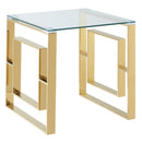 [ Rose Accent Table in Gold ] - Custom Furniture Manufacturer Brampton, Toronto, Vaughan, Mississauga, Ontario, Oakville, Hamilton