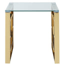 [ Rose Accent Table in Gold ] - Custom Furniture Manufacturer Brampton, Toronto, Vaughan, Mississauga, Ontario, Oakville, Hamilton