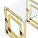 [ Rose Accent Table in Gold ] - Custom Furniture Manufacturer Brampton, Toronto, Vaughan, Mississauga, Ontario, Oakville, Hamilton
