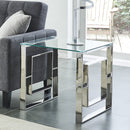 [ Rose Accent Table in Silver ] - Custom Furniture Manufacturer Brampton, Toronto, Vaughan, Mississauga, Ontario, Oakville, Hamilton
