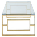[ Rose Coffee Table in Gold ] - Custom Furniture Manufacturer Brampton, Toronto, Vaughan, Mississauga, Ontario, Oakville, Hamilton