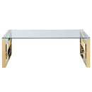 [ Rose Coffee Table in Gold ] - Custom Furniture Manufacturer Brampton, Toronto, Vaughan, Mississauga, Ontario, Oakville, Hamilton
