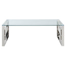 [ Rose Coffee Table in Silver ] - Custom Furniture Manufacturer Brampton, Toronto, Vaughan, Mississauga, Ontario, Oakville, Hamilton