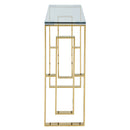 [ Rose Console Table in Gold ] - Custom Furniture Manufacturer Brampton, Toronto, Vaughan, Mississauga, Ontario, Oakville, Hamilton