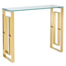 [ Rose Console Table in Gold ] - Custom Furniture Manufacturer Brampton, Toronto, Vaughan, Mississauga, Ontario, Oakville, Hamilton