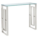 [ Rose Console Table in Silver ] - Custom Furniture Manufacturer Brampton, Toronto, Vaughan, Mississauga, Ontario, Oakville, Hamilton