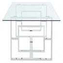 [ Rose Dining Table in Silver ] - Custom Furniture Manufacturer Brampton, Toronto, Vaughan, Mississauga, Ontario, Oakville, Hamilton