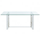[ Rose Dining Table in Silver ] - Custom Furniture Manufacturer Brampton, Toronto, Vaughan, Mississauga, Ontario, Oakville, Hamilton