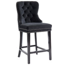 [ Roxy 26'' Counter Stool, set of 2, in Black ] - Custom Furniture Manufacturer Brampton, Toronto, Vaughan, Mississauga, Ontario, Oakville, Hamilton