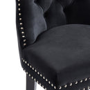 [ Roxy 26'' Counter Stool, set of 2, in Black ] - Custom Furniture Manufacturer Brampton, Toronto, Vaughan, Mississauga, Ontario, Oakville, Hamilton