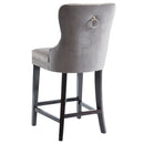 [ Roxy 26'' Counter Stool, set of 2, in Grey ] - Custom Furniture Manufacturer Brampton, Toronto, Vaughan, Mississauga, Ontario, Oakville, Hamilton