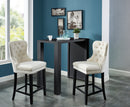 [ Roxy 26'' Counter Stool, set of 2, in Ivory ] - Custom Furniture Manufacturer Brampton, Toronto, Vaughan, Mississauga, Ontario, Oakville, Hamilton
