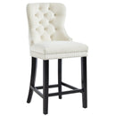 [ Roxy 26'' Counter Stool, set of 2, in Ivory ] - Custom Furniture Manufacturer Brampton, Toronto, Vaughan, Mississauga, Ontario, Oakville, Hamilton