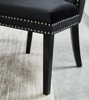 [ Roxy Side Chair, set of 2, in Black ] - Custom Furniture Manufacturer Brampton, Toronto, Vaughan, Mississauga, Ontario, Oakville, Hamilton