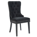 [ Roxy Side Chair, set of 2, in Black ] - Custom Furniture Manufacturer Brampton, Toronto, Vaughan, Mississauga, Ontario, Oakville, Hamilton