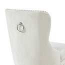 [ Roxy Side Chair, set of 2, in Ivory ] - Custom Furniture Manufacturer Brampton, Toronto, Vaughan, Mississauga, Ontario, Oakville, Hamilton