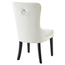 [ Roxy Side Chair, set of 2, in Ivory ] - Custom Furniture Manufacturer Brampton, Toronto, Vaughan, Mississauga, Ontario, Oakville, Hamilton
