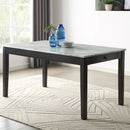 [ Scarlet Dining Table with Drawers in Grey ] - Custom Furniture Manufacturer Brampton, Toronto, Vaughan, Mississauga, Ontario, Oakville, Hamilton
