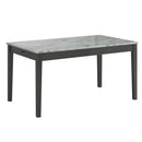 [ Scarlet Dining Table with Drawers in Grey ] - Custom Furniture Manufacturer Brampton, Toronto, Vaughan, Mississauga, Ontario, Oakville, Hamilton