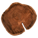 [ Shlok Accent Table in Natural with Black Legs ] - Custom Furniture Manufacturer Brampton, Toronto, Vaughan, Mississauga, Ontario, Oakville, Hamilton