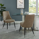 [ SilviaSide Chair, set of 2, in Vintage Taupe ] - Custom Furniture Manufacturer Brampton, Toronto, Vaughan, Mississauga, Ontario, Oakville, Hamilton