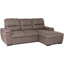 [ Sofa bed sleeper with Chaise Storage ] - Custom Furniture Manufacturer Brampton, Toronto, Vaughan, Mississauga, Ontario, Oakville, Hamilton