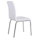[ Solar II Side Chair, set of 4, in White ] - Custom Furniture Manufacturer Brampton, Toronto, Vaughan, Mississauga, Ontario, Oakville, Hamilton