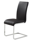 [ Solar/Zeena 5pc Dining Set, Black ] - Custom Furniture Manufacturer Brampton, Toronto, Vaughan, Mississauga, Ontario, Oakville, Hamilton