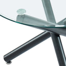 [ Susan Round Dining Table in Black ] - Custom Furniture Manufacturer Brampton, Toronto, Vaughan, Mississauga, Ontario, Oakville, Hamilton